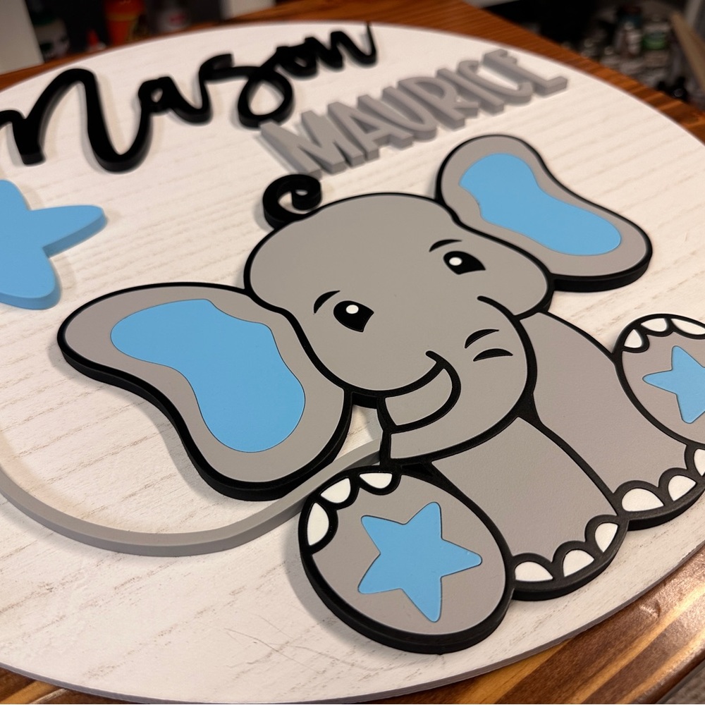Custom Nursery Sign - Picture 7 of 10
